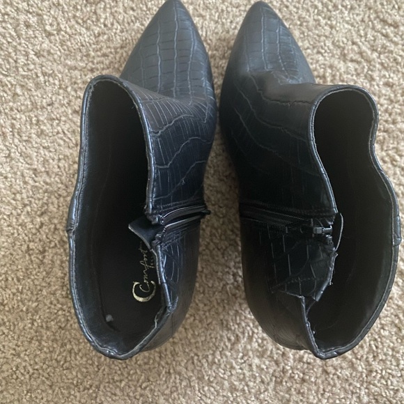 COMFORT - BLACK HEEL BOOTS - Picture 5 of 5